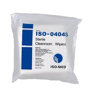 Sterile Wipe, Non Woven, Cellulose/Polyester-Blend Wipes 4" x 4" 150 Wipes per bag, 20 bags per case