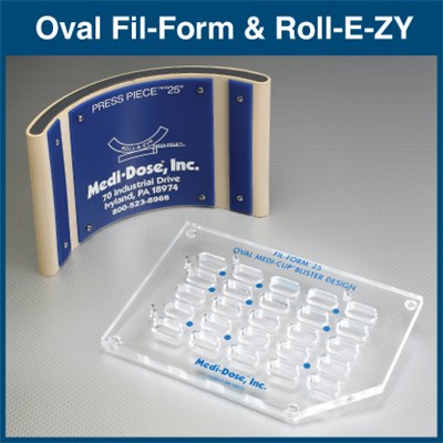 Oval Fil-Form & Roll-E-ZY, Press Piece 1 Kit/Each
