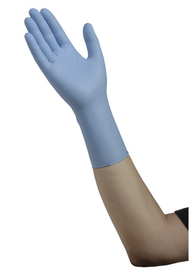 Cardinal Health™ Extended Cuff Nitrile Exam Gloves Blue, XS, 100/EA, 1000/CS
