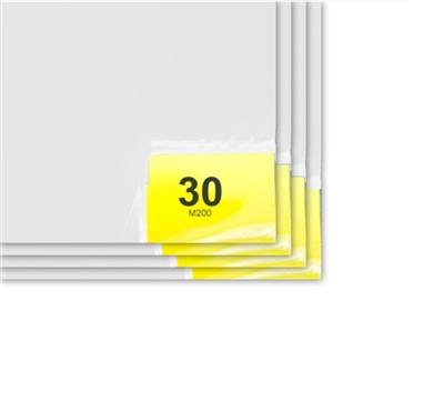 Tacky Mat 24" x 30" - White Qty 4/30 Layer Refill 120 mats/case