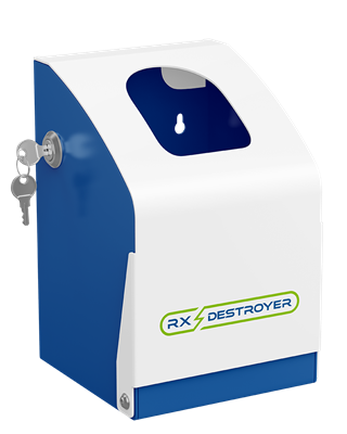 Rx Destroyer 1 Gallon Bottle Lock Box, 1/EA