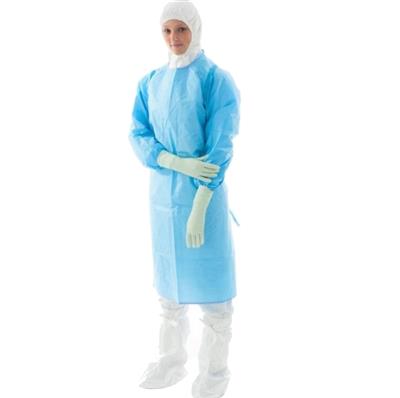 BIOCLEAN-C Sterile Chemotherapy Protective Apron with Sleevs -Large 40/CS