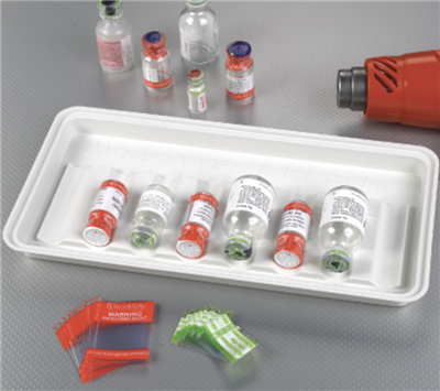 ShrinkSafe Heat Resistant Tray, 1/EA