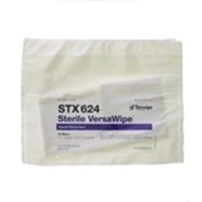 VersaWipe Dry Nonwoven Cleanroom Wipers, Sterile, 45% polyester / 55% Cellulose Nonwoven Material wi