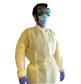 UNIGOWN® Protective Isolation Gown, Yellow, Fluid-Resistant Gown, EC, EW, Neck Ties, XL,  50/CS