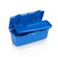 Med/Surg Box with Security Seal Eyelet, Blue/Dimensions: 13"W x 6"H x 5-1/2"D, 1/EA