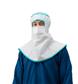 HOODS: Open Face, Individually Packaged, White. Size Large/XL 100/CS