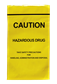 HAZARDOUS DRUG Bag 4X6 Yellow, 1000/EA