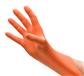 NitriDerm EP Orange Nitrile Extra Protection Chemo Rated Glove Non-Sterile - Medium 100 Gloves/box 1