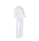 Coverall, White MP Coated, Collar, No Elastic, 2XL,  25/CS