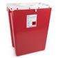 Sharps Container 20-4/5 H X 17-3/10 W X 13 L Inch 12 Gallon Vertical Entry Rotating Lid