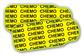 SecureSeal IV Seals, Series 30, Chemo Seal for Hospira and other Large Port Bags, Yellow, 1000/EA