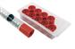 Sterile Tamper Evident Luer Lock IV Syringe Caps - Red 1,000/CS