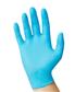Uniseal® Nitrile Powder-Free Exam Gloves, 9" cuff, Blue, 6 mil,  Small,  100/bx, 10bx/cs