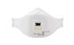 Particulate Respirator Mask 3M™ Aura™ N95 Flat Fold Elastic Strap One Size Fits Most White, 10/EA