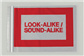 Look-Alike Sound-Alike Bags, 4 x 6, 100/EA