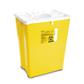 Chemo Waste Container 12 Gallon Yellow W/Duo lid 8/case