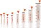 Bulk Packaged Clear Oral Dispenser, With Orange Text (Tip Cap Included) - 60ml