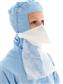 Sterile Pounch Style FaceMask With Neck Guard, Headloop, Gamma Irradiated