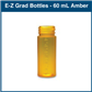 Amber Graduated Bottle 16dram, 2oz, 60ml, 300/case