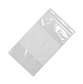 Clear Reclosable Bag with White Block 4''x6'' 1000/CS