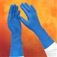HERO® Disposable Latex Exam Gloves, Powder Free, Blue, 14 mil, Medium, 50/bx, 10 bxs/cs 