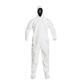 Coverall, Zipper Front, Hood, Elastic Wrist And Ankle, Stormflap, Sterile, XL, 25/CS