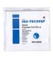 ISO-TEC Sterile wiper 9" x 9", Polyester Knit Sealed Borders 10 wiper per pack, 10 packs per bag, 5 