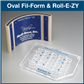 Oval Fil-Form & Roll-E-ZY, Press Piece 1 Kit/Each