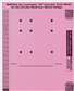 25 Dose Laser-Lid Label Covers For Oval Shape Medi-Cup Blister Pink, (2,500 Doses) 1/Pack