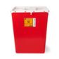 PG-II Flat Sharps Container, Red, 12 gal., 1/EA 8/CS
