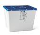 Nonhazardous Pharmaceutical Waste Container with Port Lid, White, 8 gal., 1/EA 9/CS