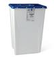 Nonhazardous Pharmaceutical Waste Container with Port Lid, White, 18 gal., 1/EA 7/CS