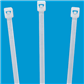 Natural Nylon Cable Ties - 6", 18 lb,  Tamperproof ties secure bags, cords and cables permanently.