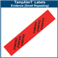 TampAlerT Labels - Evidence (Small Repeating) 100/EA