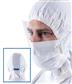 BioClean™ Clearview Sterile Visor Face Mask VFM, T-Slot, One piece per sealed inner PE bag; 25 inner